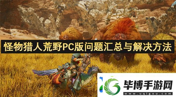 怪物猎人荒野PC版问题汇总与解决方法